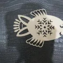 Набор резных фигурок из дерева «Ажурная сказка» (5шт, 10-12 см)